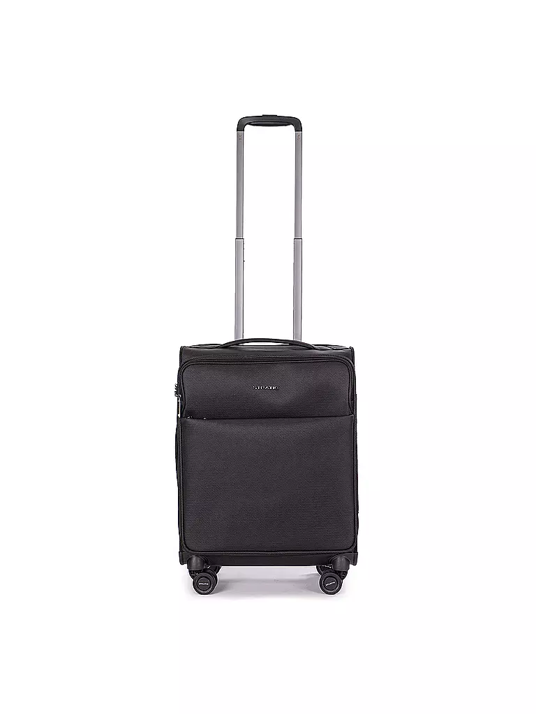 STRATIC | Trolley blando LIGHT S 55cm negro | Negro
