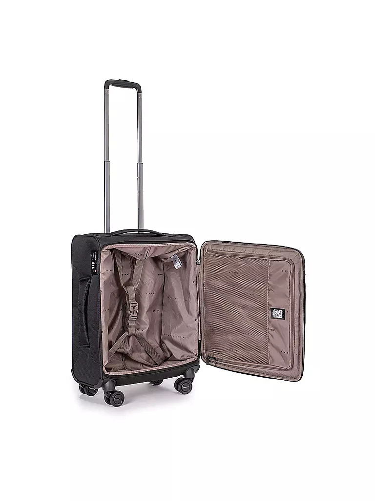 STRATIC | Trolley blando LIGHT S 55cm negro |