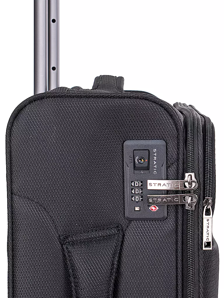 STRATIC | Trolley blando LIGHT S 55cm negro |