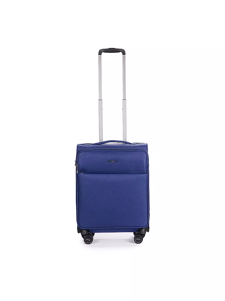 STRATIC | Trolley blando LIGHT Small 55cm azul oscuro | Azul oscuro