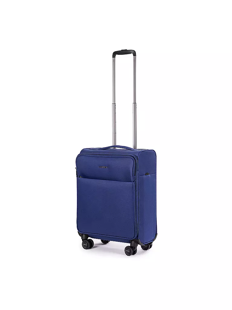STRATIC | Trolley blando LIGHT Small 55cm azul oscuro | Azul oscuro