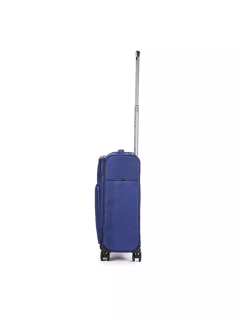 STRATIC | Trolley blando LIGHT Small 55cm azul oscuro | Azul oscuro
