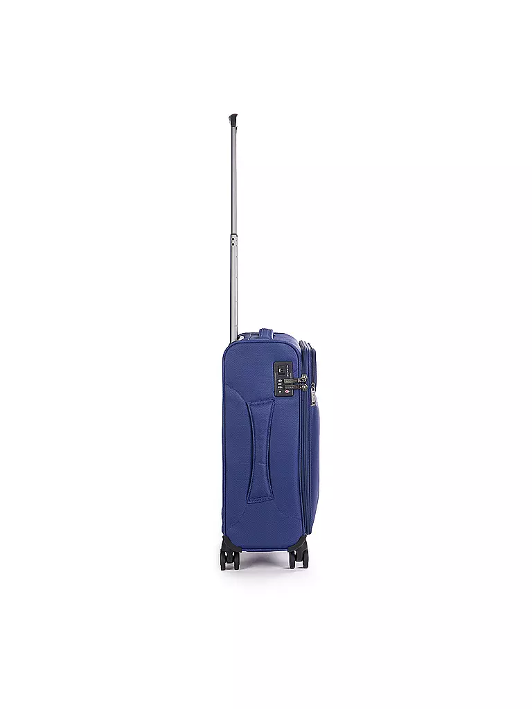 STRATIC | Trolley blando LIGHT Small 55cm azul oscuro | Azul oscuro