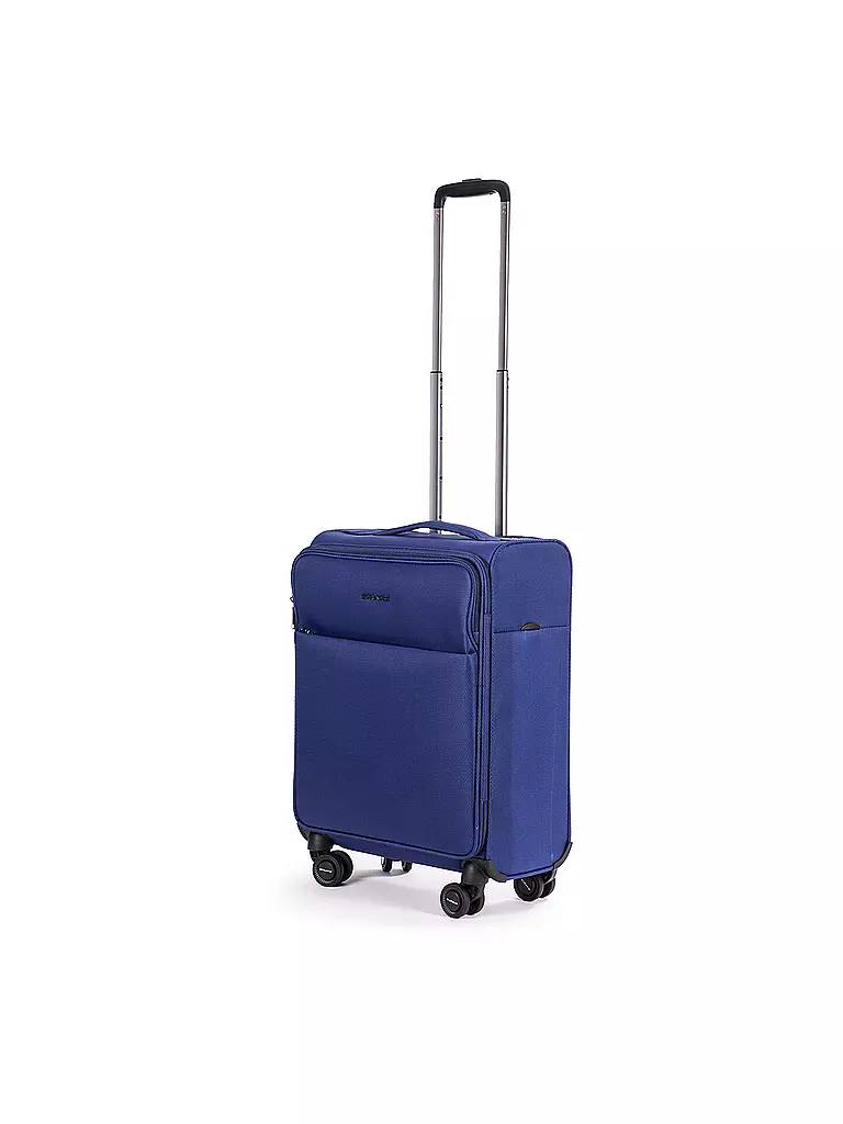 STRATIC | Trolley blando LIGHT Small 55cm azul oscuro | Azul oscuro