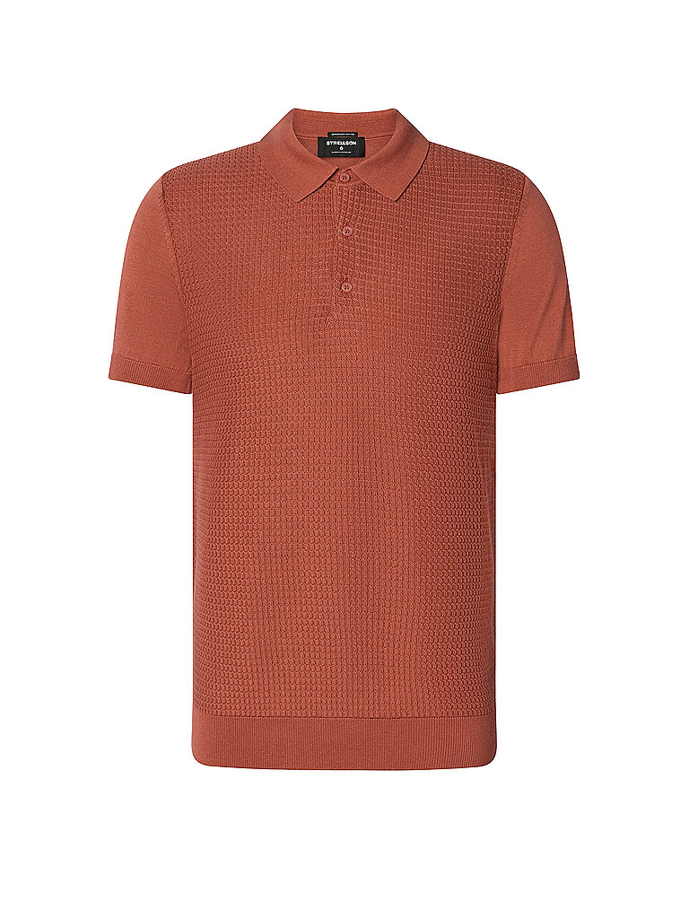 Strellson Polo ADRIAN rojo oscuro