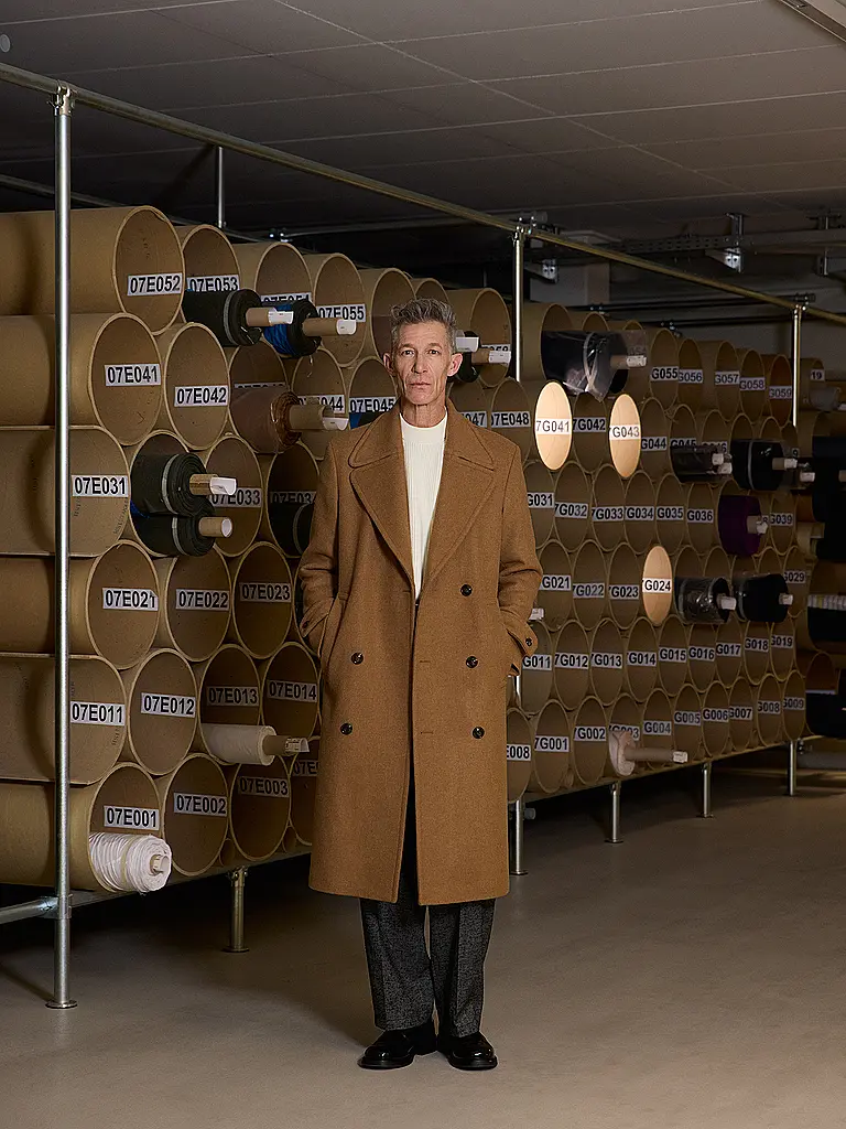 STRELLSON | Abrigo de lana | Camel