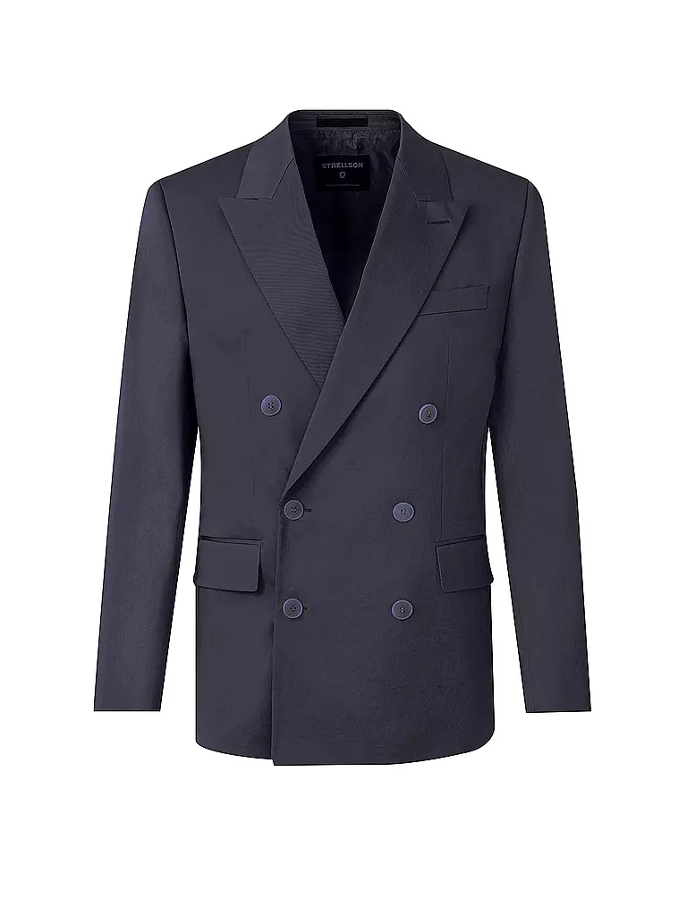STRELLSON | Americana Slim Fit ASTON | Azul oscuro