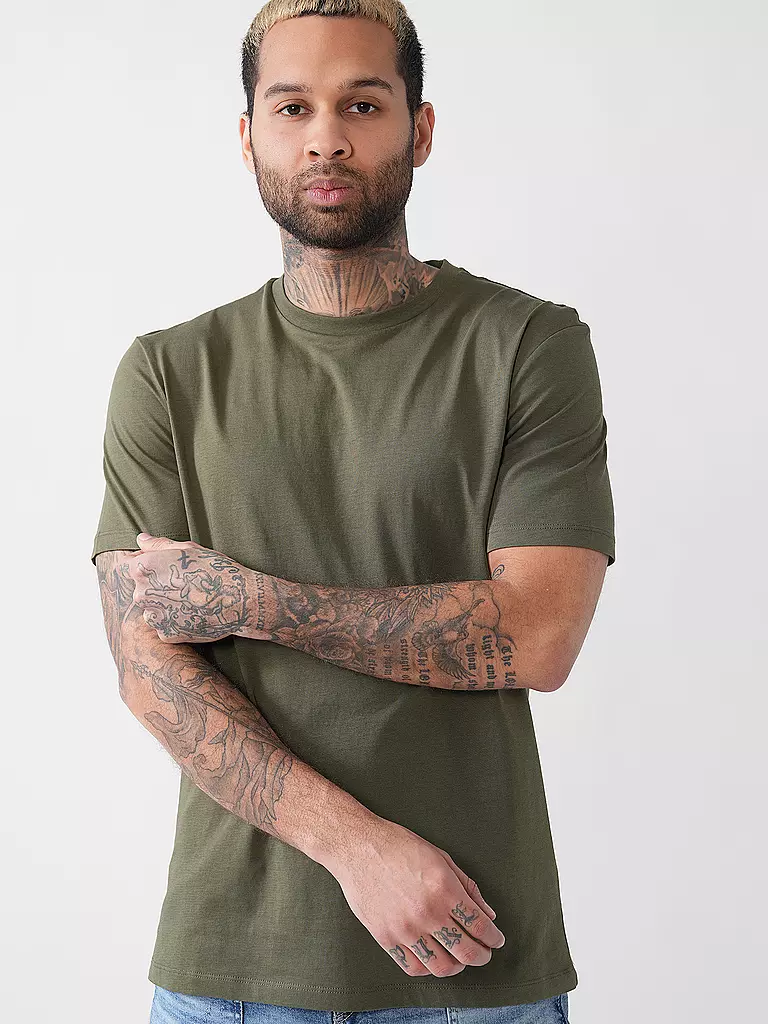 STRELLSON | Camiseta CLARK | Oliva