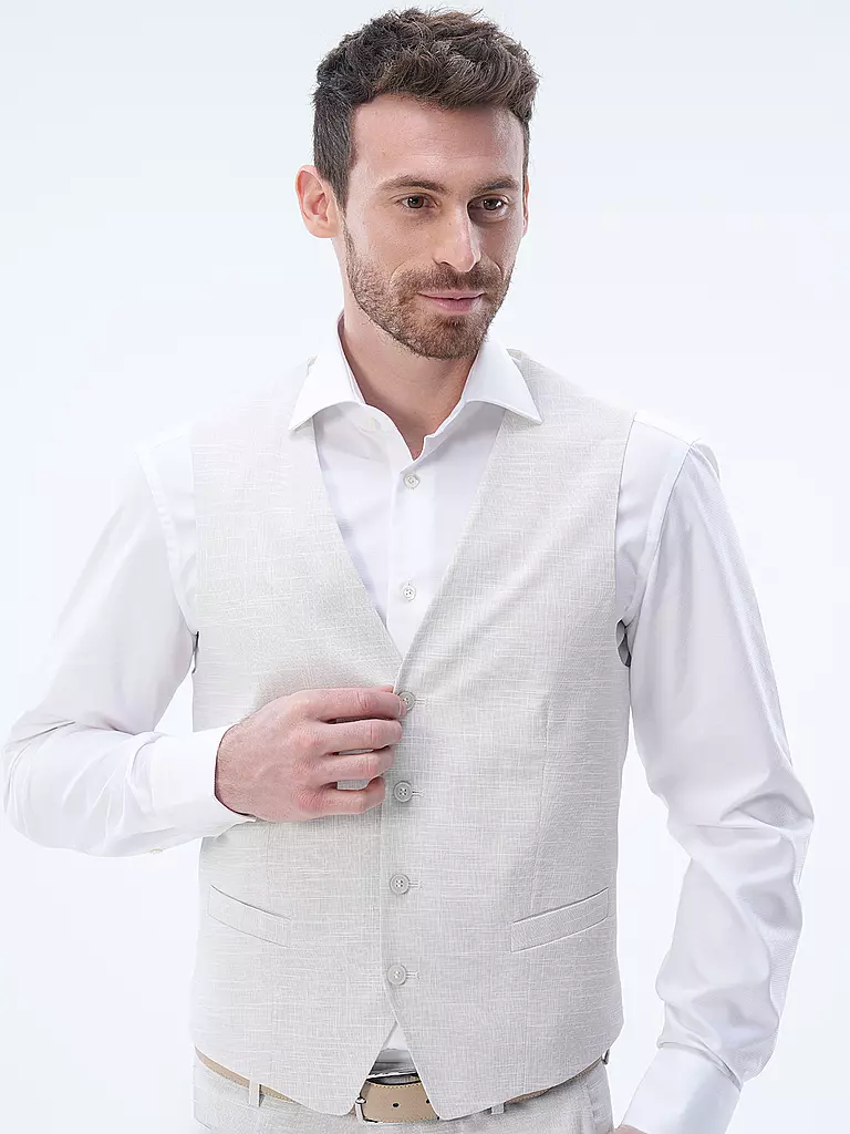 STRELLSON | Chaleco de traje GYL | Gris claro