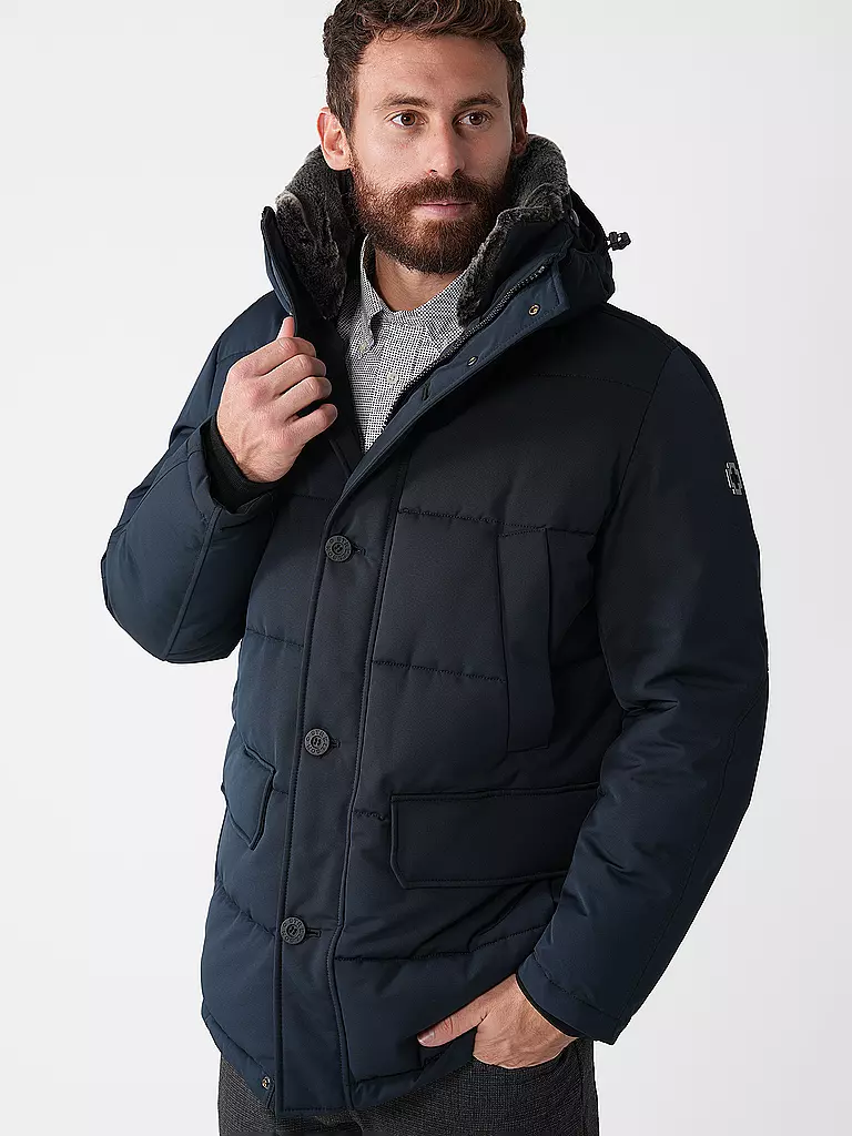 STRELLSON | Chaqueta acolchada PLAZA | Azul oscuro