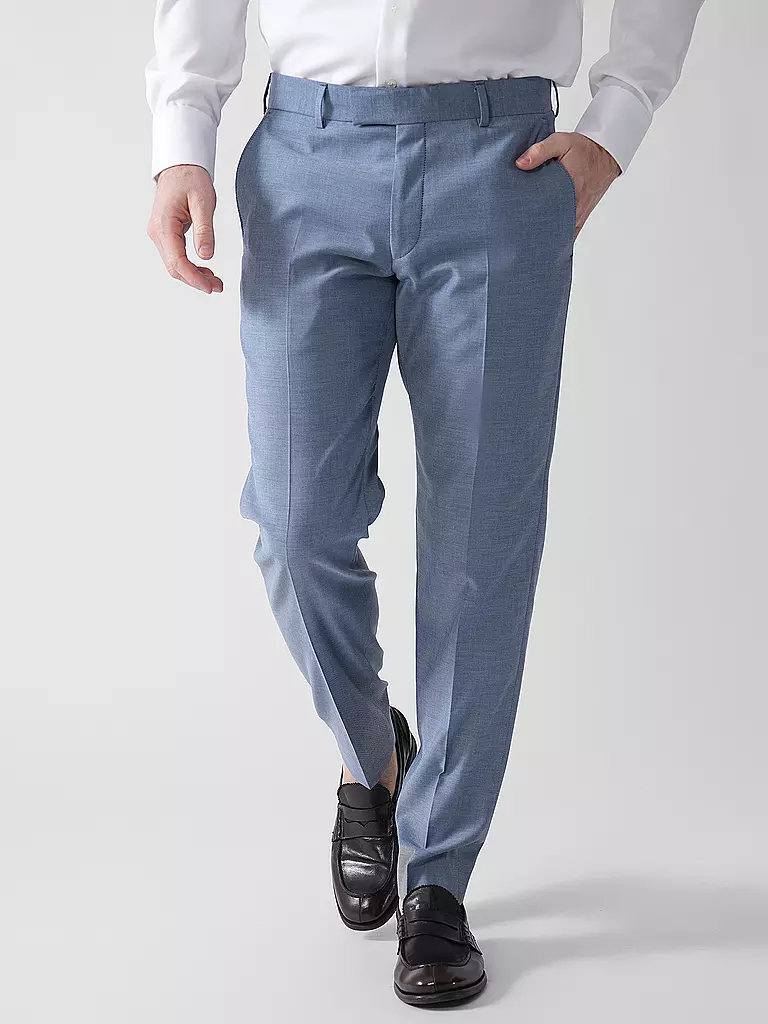 STRELLSON | Pantalón de traje Slim Fit MELWIN | Azul claro