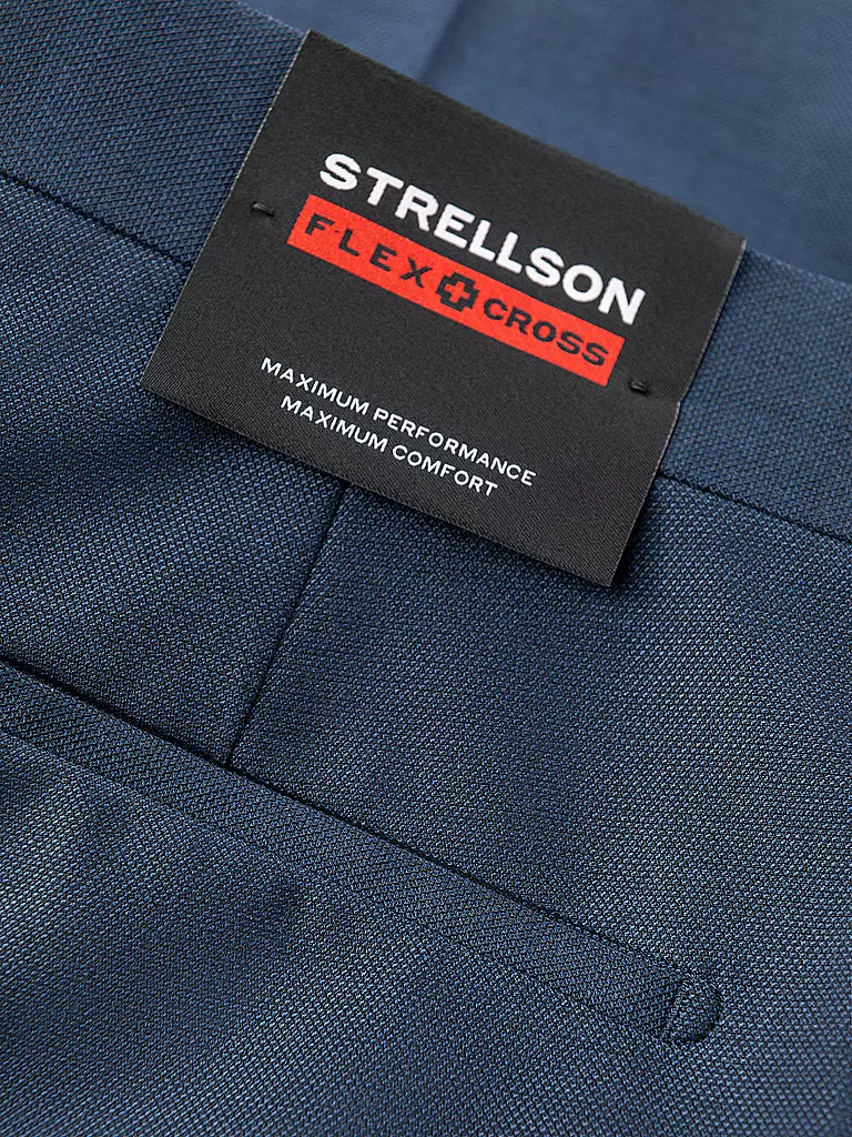 STRELLSON | Pantalón de traje Slim Fit MELWIN | Azul oscuro