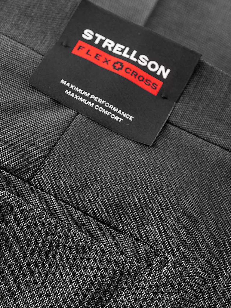 STRELLSON | Pantalón de traje Slim Fit MELWIN | Gris