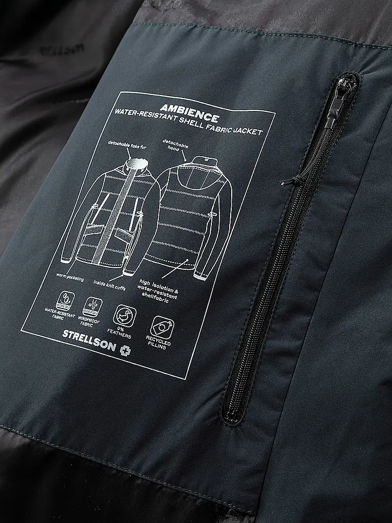STRELLSON | Parka AMBIENCE | Azul oscuro
