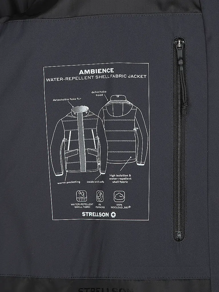 STRELLSON | Parka AMBIENCE | Azul oscuro