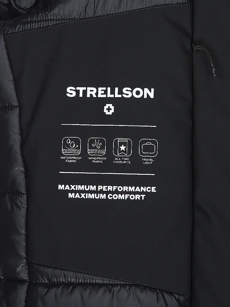 STRELLSON | Parka FLEX CROSS | Azul oscuro