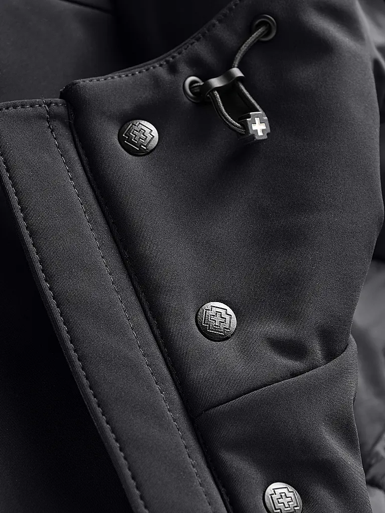 STRELLSON | Parka FLEX CROSS | Azul oscuro