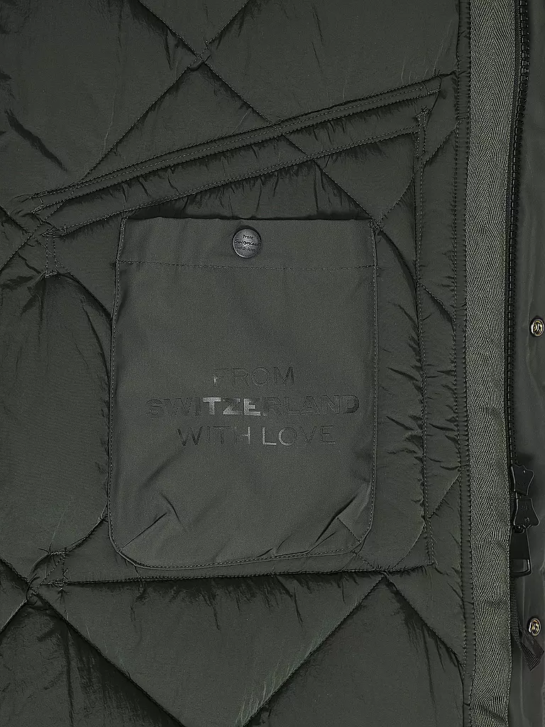 STRELLSON | Parka SURVIVAL | Verde oscuro