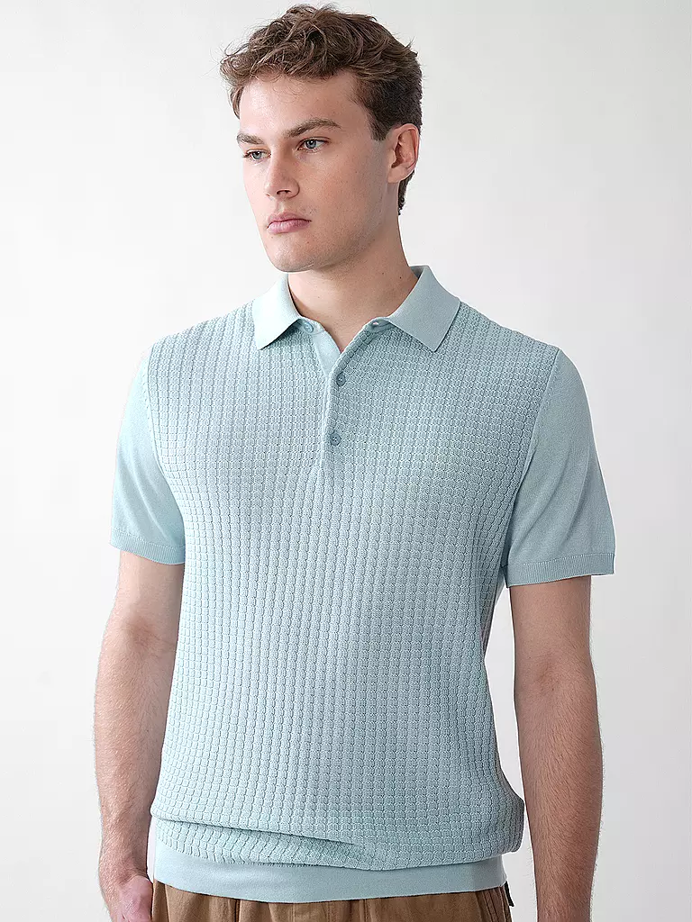 STRELLSON | Poloshirt ADRIAN | Azul claro