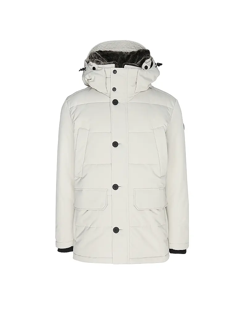 STRELLSON | Steppjacke PLAZA | Gris claro
