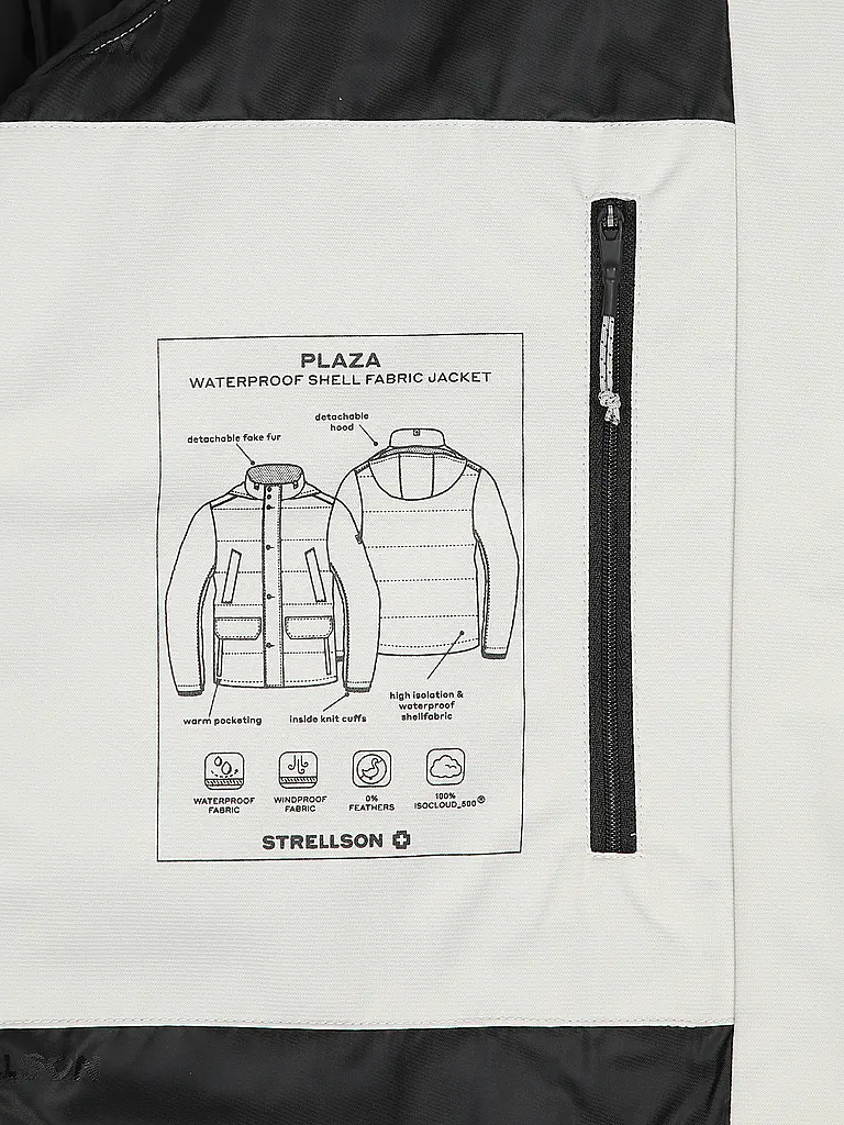 STRELLSON | Steppjacke PLAZA | Gris claro