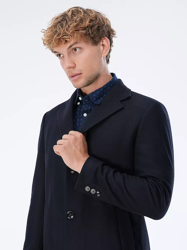 STRELLSON | Wollmantel ADRIA | Azul oscuro