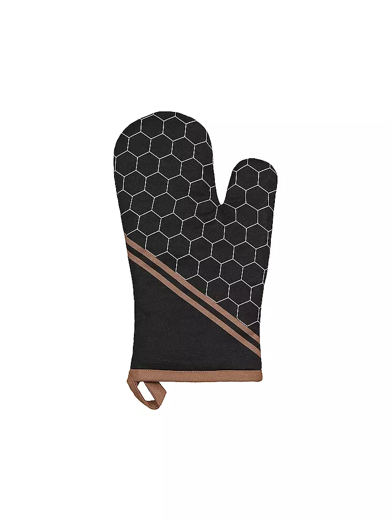 STUCO | Guante de cocina 18x30cm Mesh | Negro