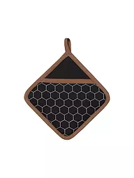 STUCO | Topflappen 20x20cm Mesh | Negro