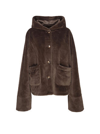 STUDIO AR | Chaqueta reversible con aspecto de piel RYLEE