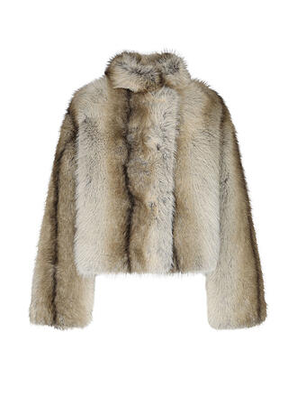 STUDIO AR | Chaqueta efecto pelo LUMI