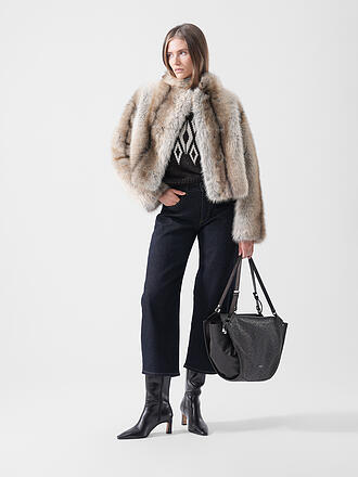 STUDIO AR | Chaqueta efecto pelo LUMI