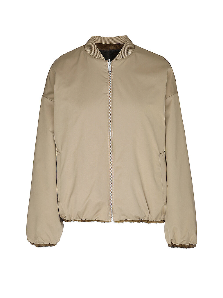 Studio Ar Chaqueta reversible ETTA oliva