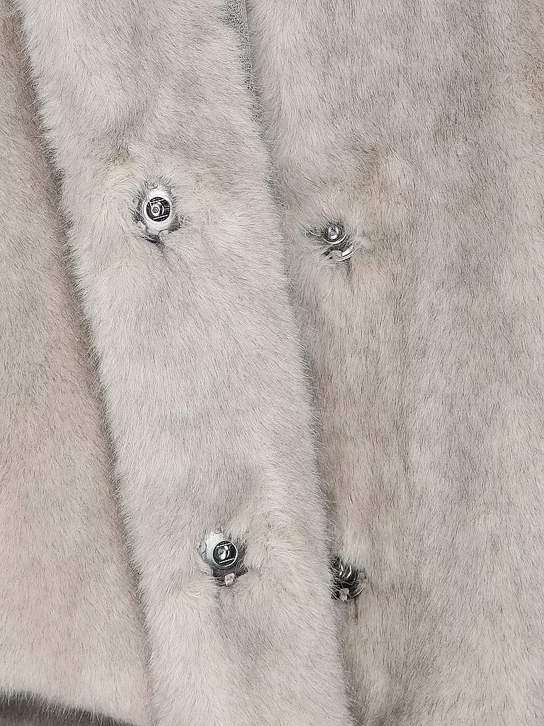 STUDIO AR | Chaqueta reversible con aspecto de piel de visón MINK | 