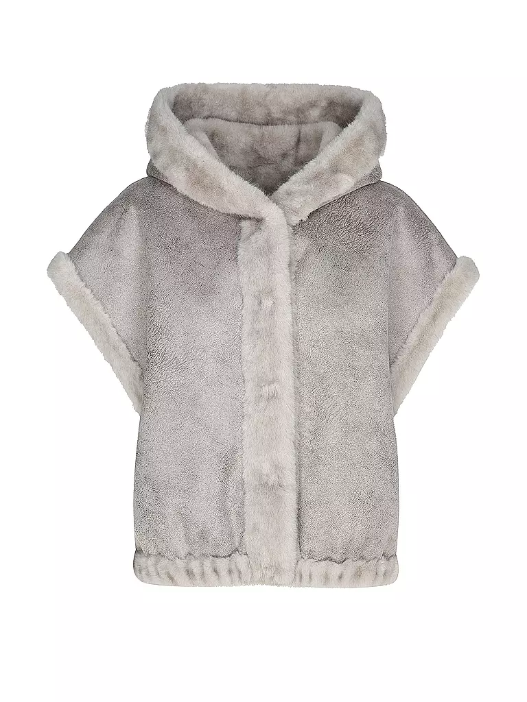 STUDIO AR | Chaqueta reversible con aspecto de piel de visón MINK | 