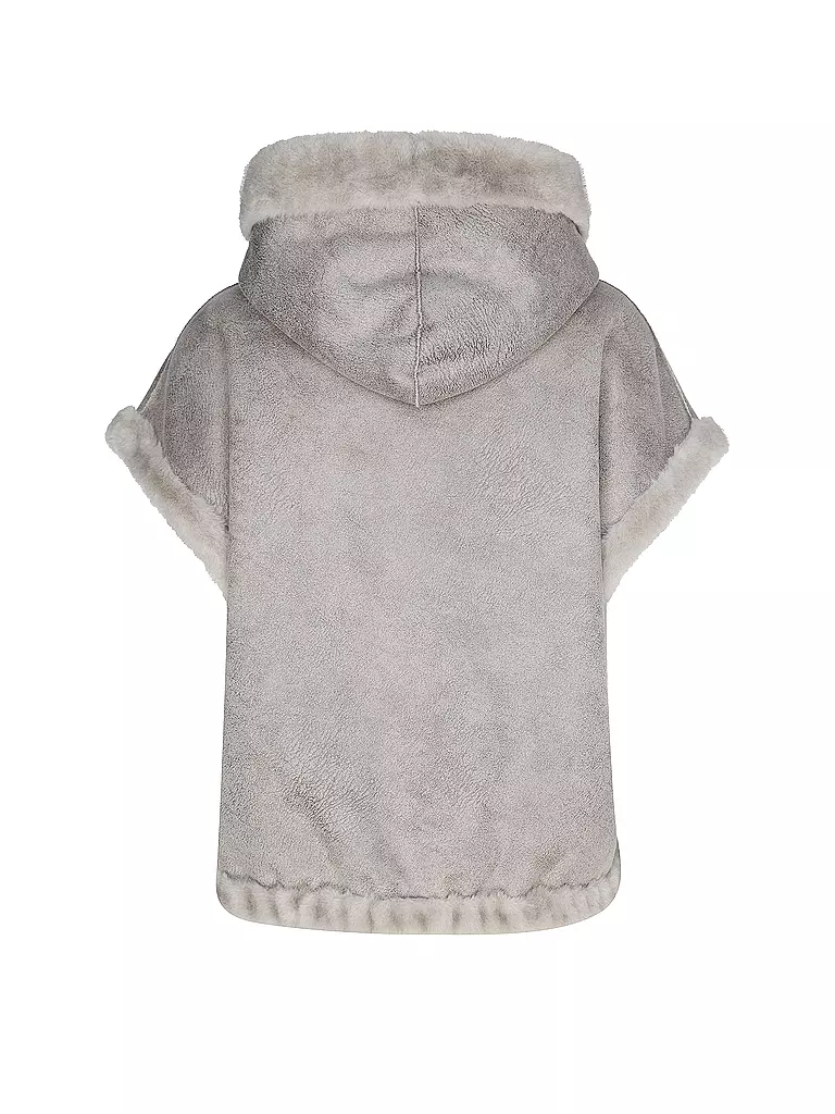 STUDIO AR | Chaqueta reversible con aspecto de piel de visón MINK | 