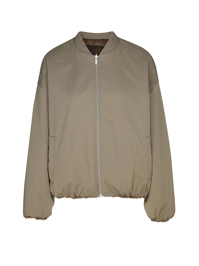 STUDIO AR | Chaqueta reversible con aspecto de piel ETTA | 