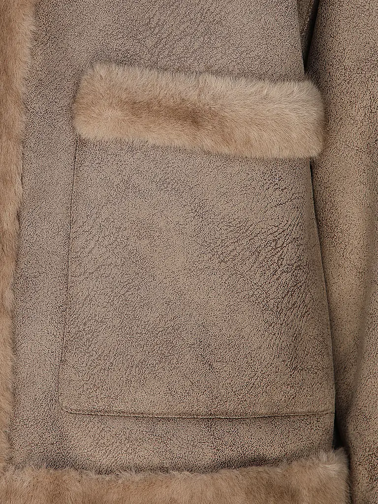 STUDIO AR | Chaqueta reversible con aspecto de piel FAJE | 