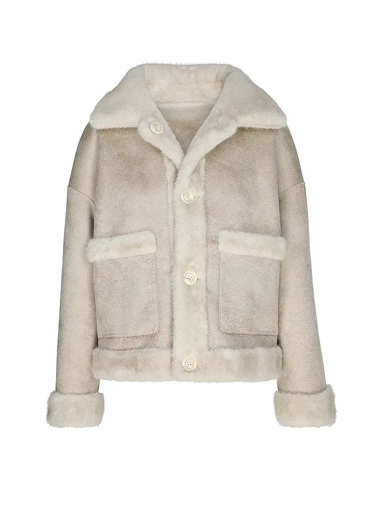 STUDIO AR | Chaqueta reversible con aspecto de piel FAJE | 