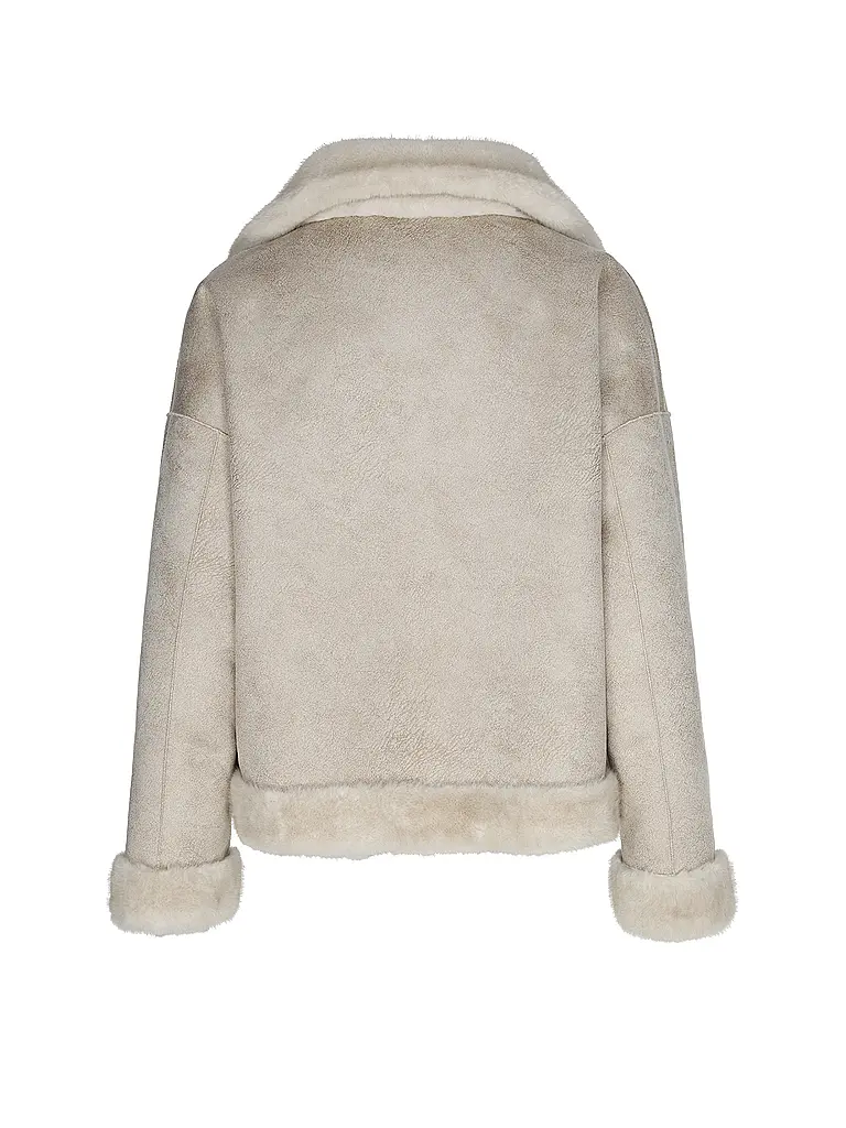 STUDIO AR | Chaqueta reversible con aspecto de piel FAJE | 