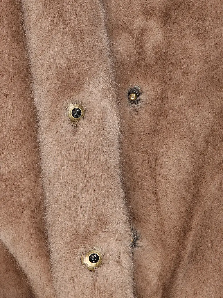 STUDIO AR | Chaqueta reversible con aspecto de piel MINK | 