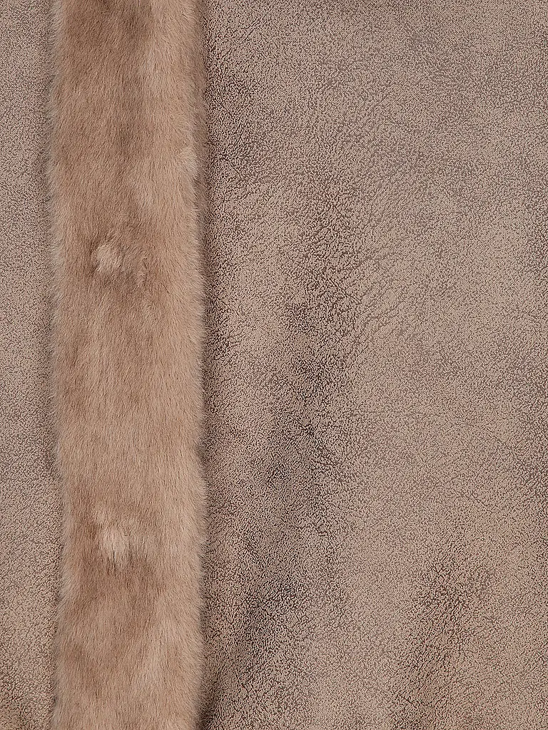 STUDIO AR | Chaqueta reversible con aspecto de piel MINK | 