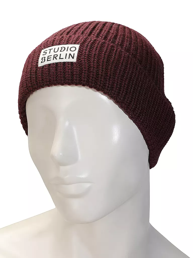 STUDIO BERLIN | Gorro - Gorra | Rojo oscuro