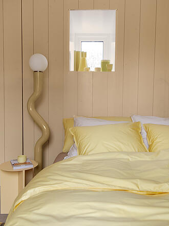 SUITE702 | Ropa de cama de percal 70x90cm/140x200cm Amarillo Mantequilla