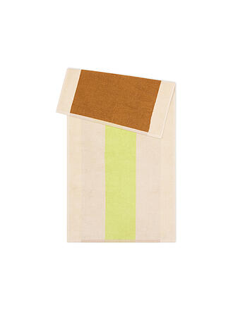 SUITE702 | Toalla 50x100cm ALGODÓN PEINADO Lima/Toffee
