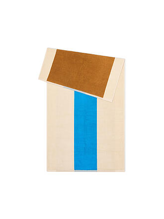 SUITE702 | Toalla de ducha 70x140cm COMBED COTTON Aqua/Toffee
