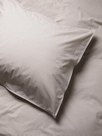 SUITE702 | Percal Bettwäsche 70x90cm/140x200cm Brown-Ecru