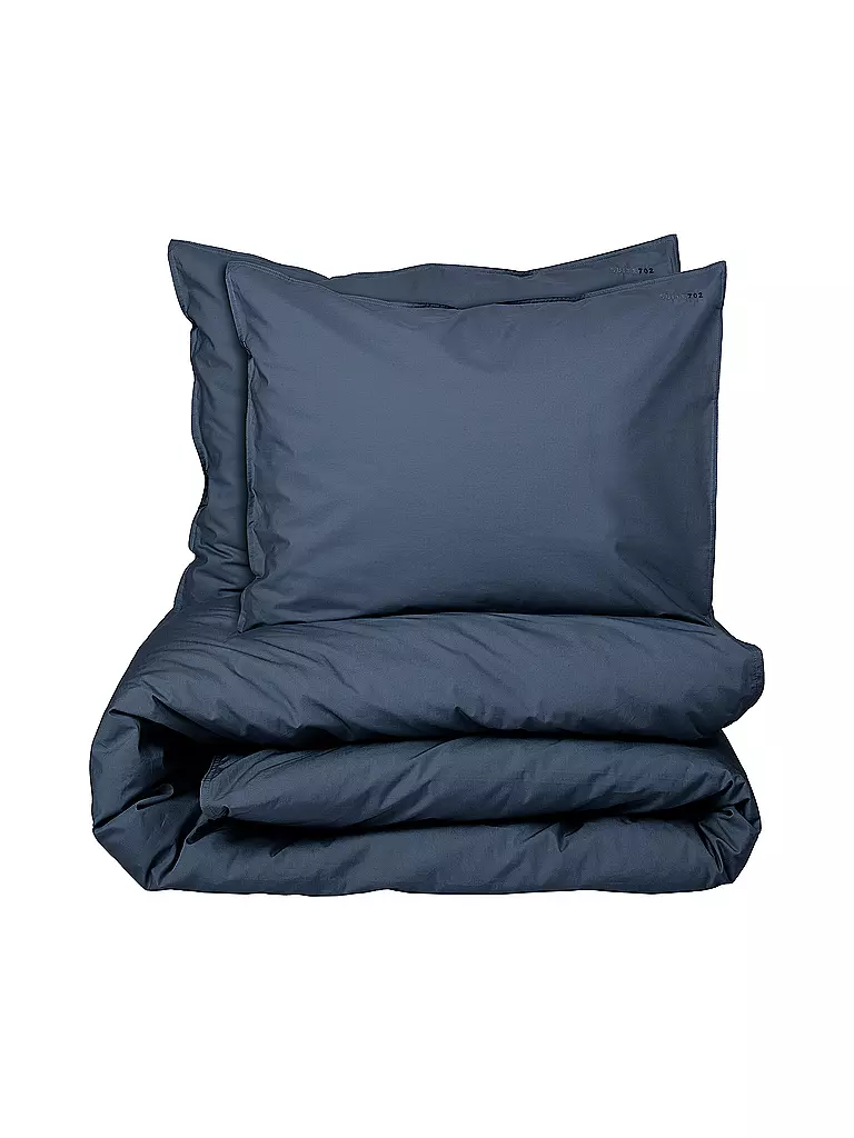 SUITE702 | Ropa de cama de percal 70x90cm/140x200cm Azul Marino | Azul oscuro