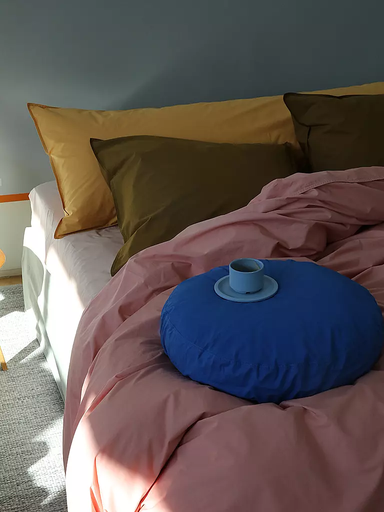 SUITE702 | Ropa de cama de percal 70x90cm/140x200cm Caqui Oro | Marrón