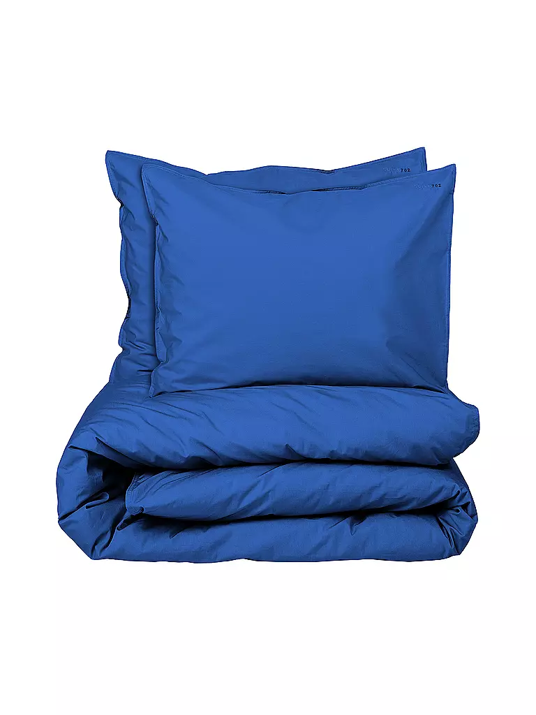 SUITE702 | Ropa de cama de percal 70x90cm/140x200cm Cobalto | blau