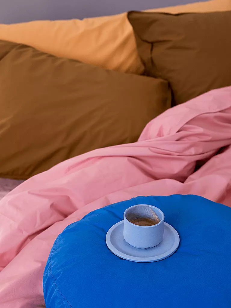 SUITE702 | Ropa de cama de percal 70x90cm/140x200cm Rosa empolvado | 